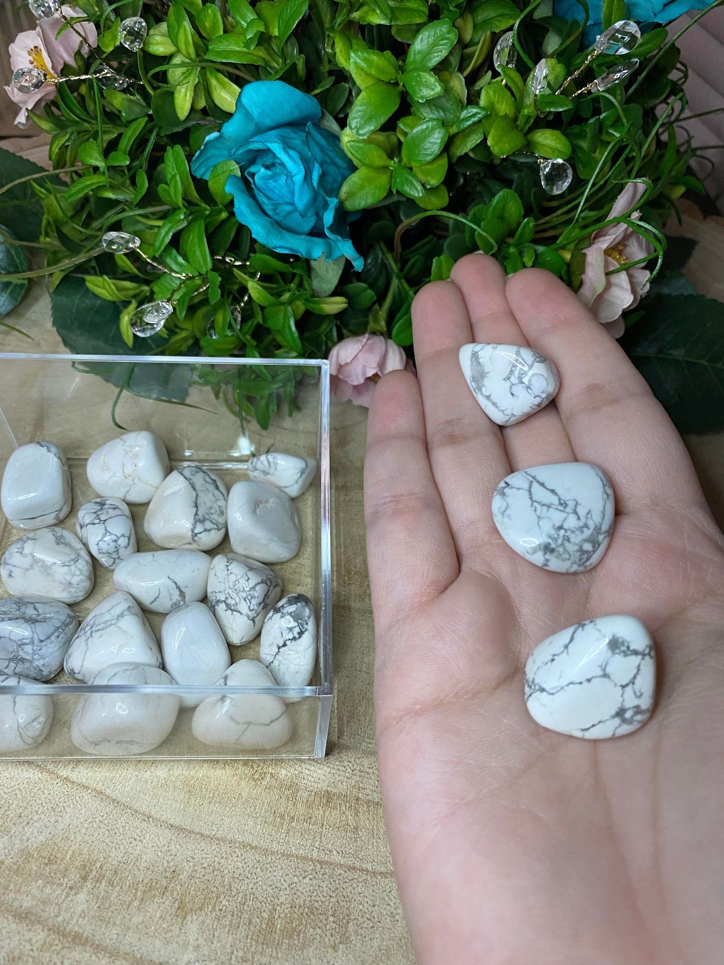 Howlite Tumbles
