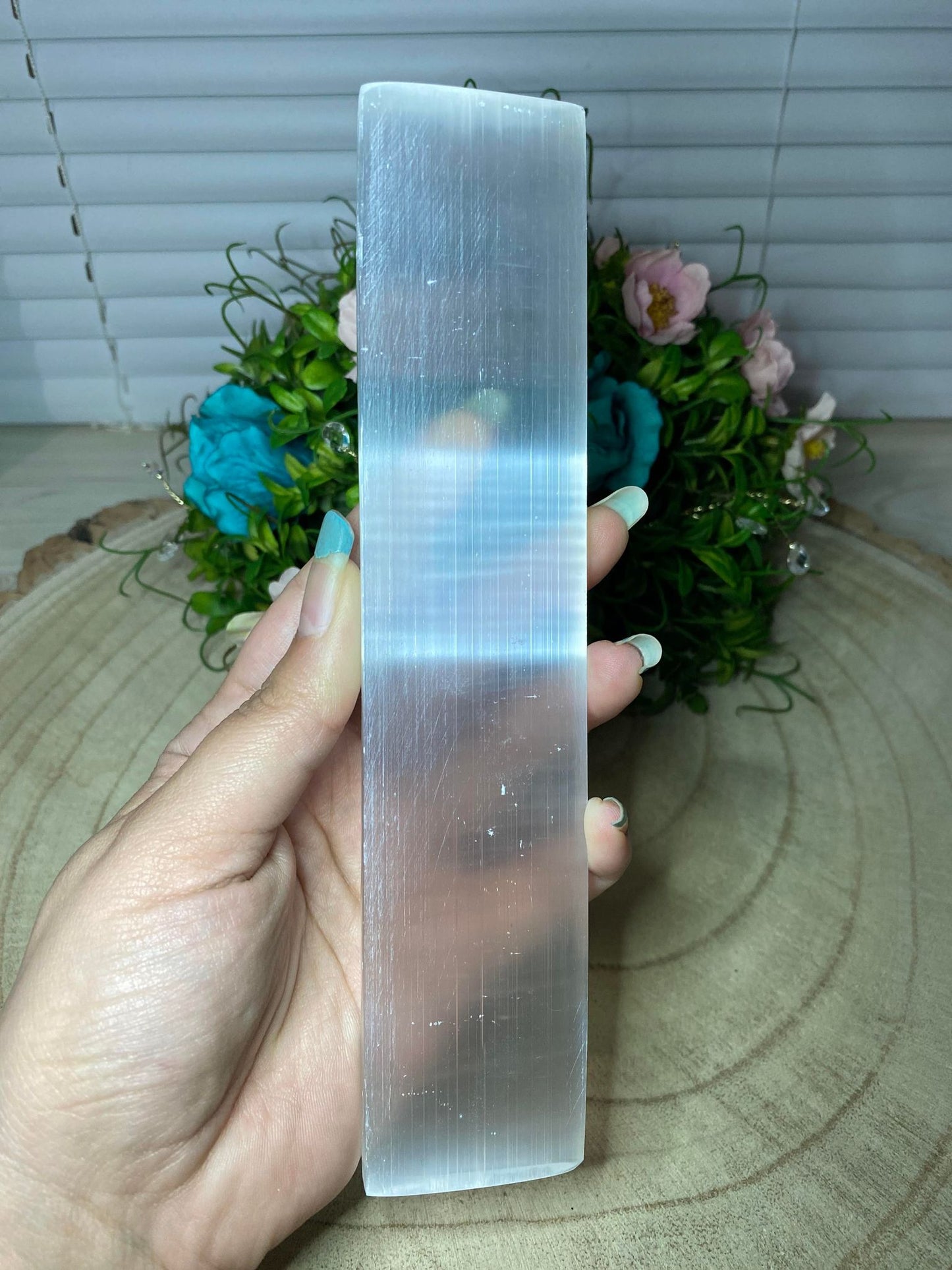 Satin Spar Charging Plates (Imperfect)