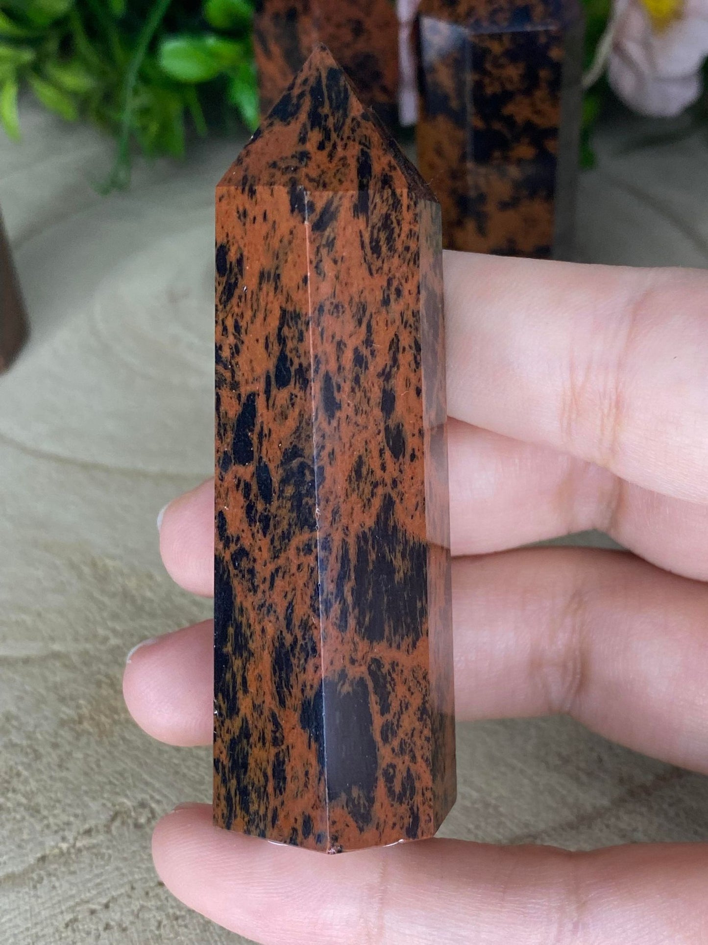 Mahogany Obsidian Towers