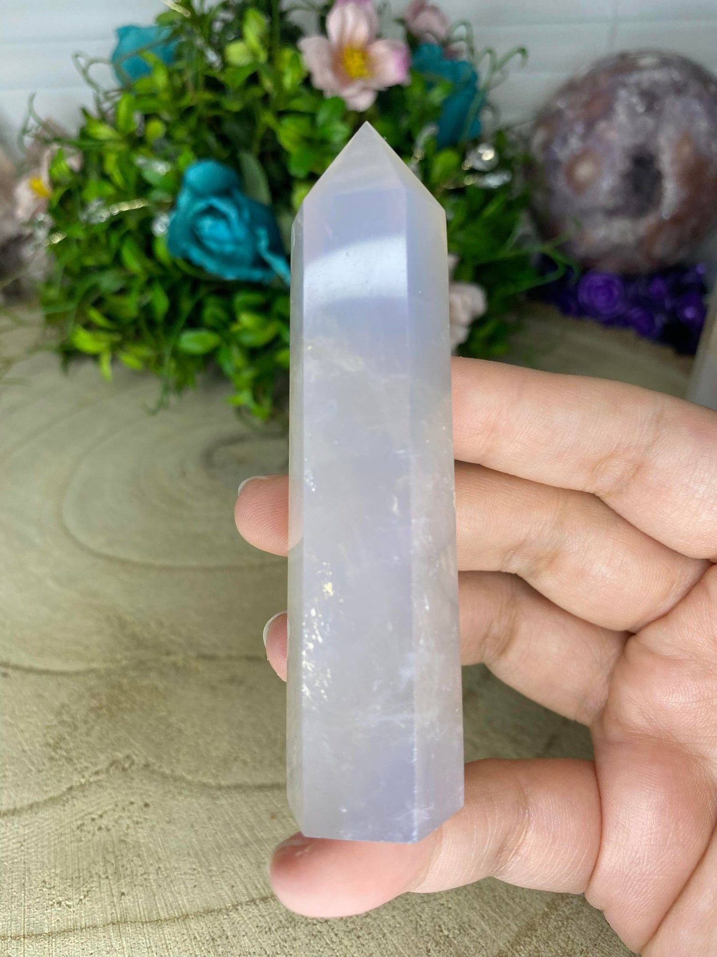 Blue Rose Quartz Towers