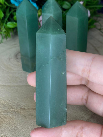 Green Aventurine Towers