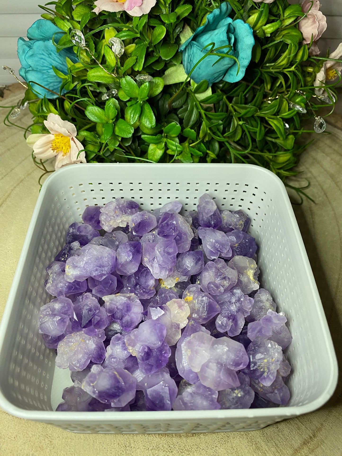 Amethyst Flower Clusters