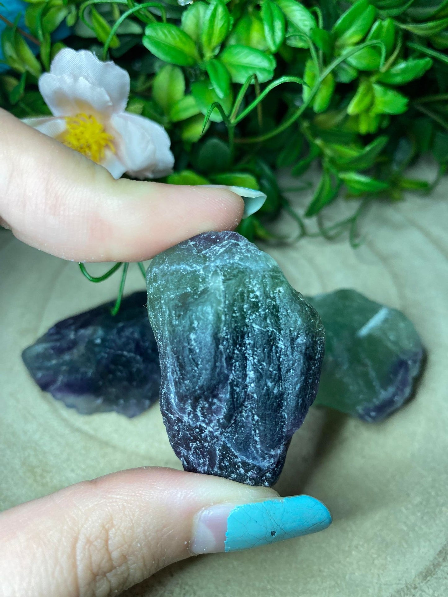 Raw Fluorite