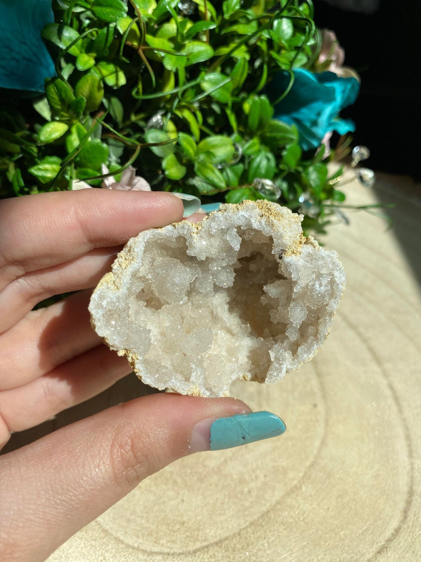 Moroccan Quartz Geode Half