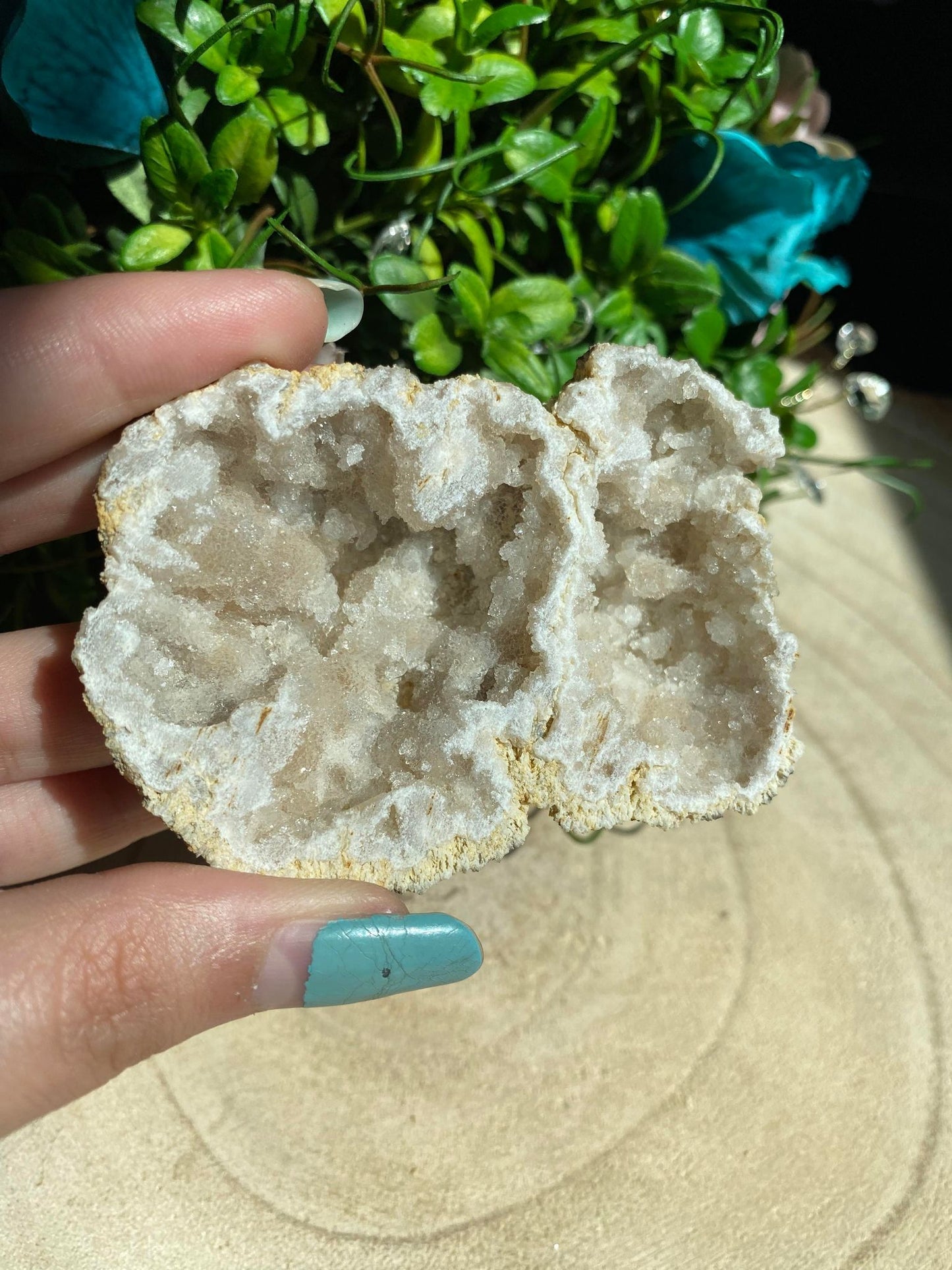 Moroccan Quartz Geode Half