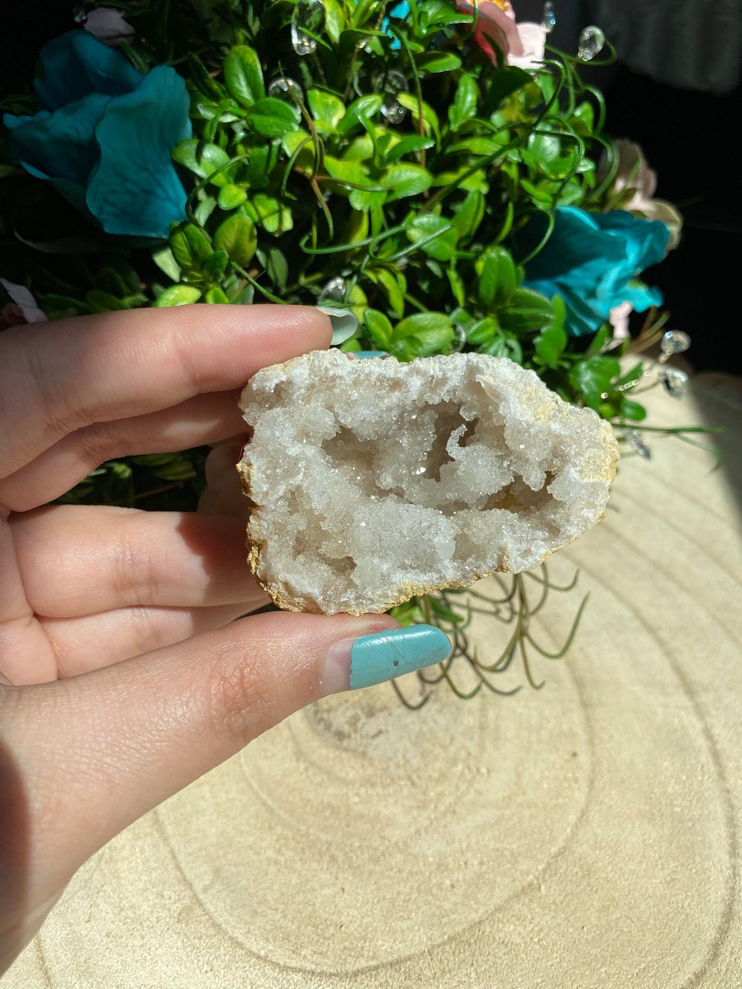 Moroccan Quartz Geode Half