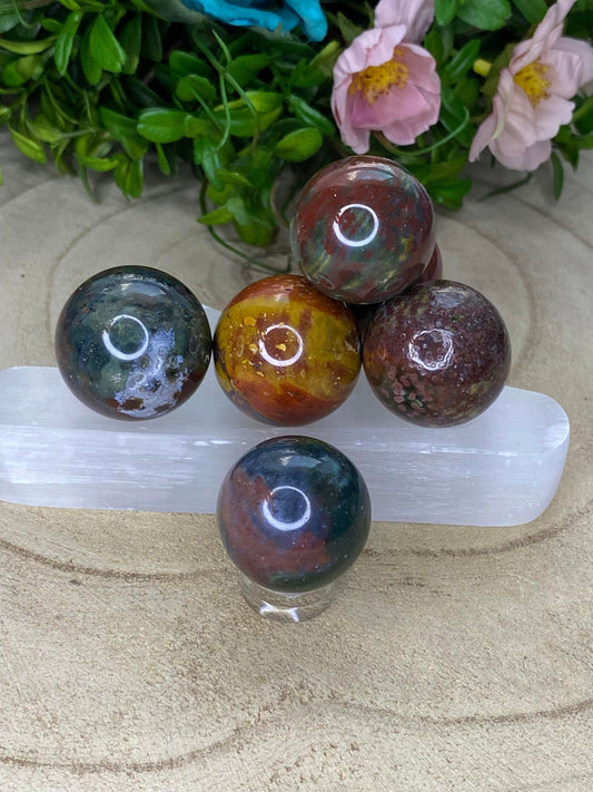 Ocean Jasper Spheres (Small)