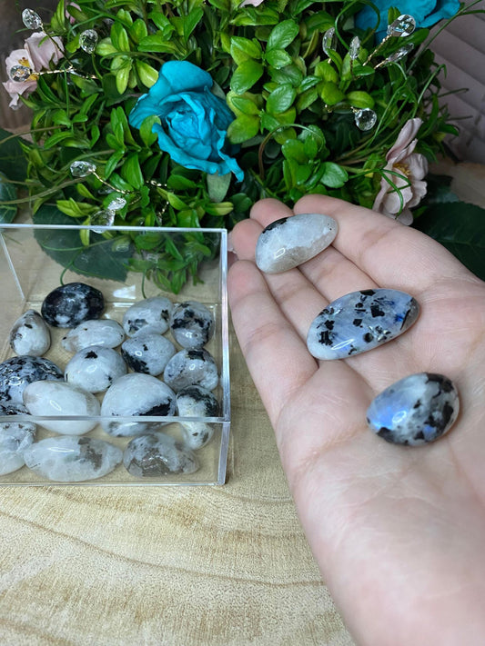 Rainbow Moonstone Tumbles