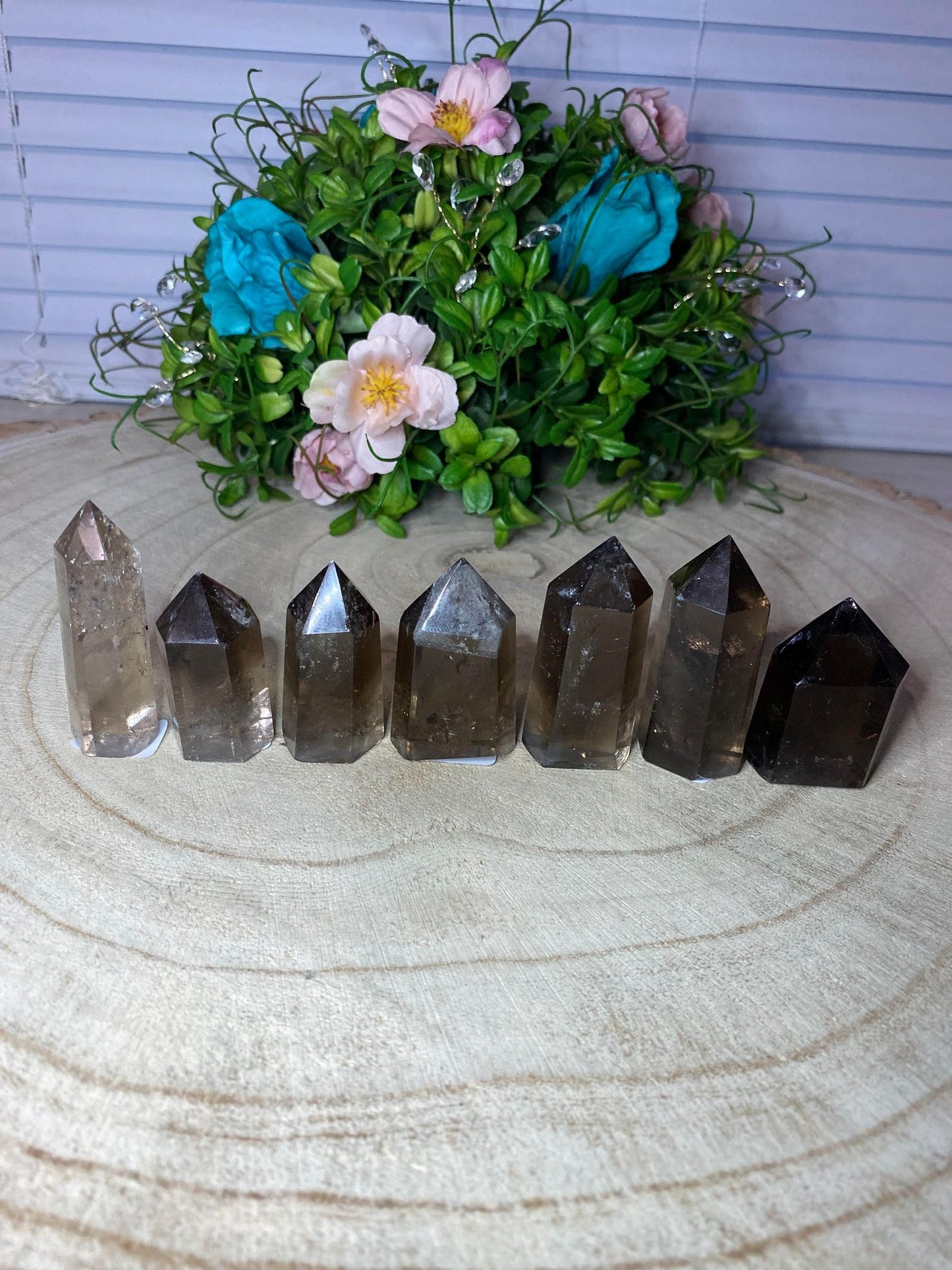 Smoky Quartz Towers