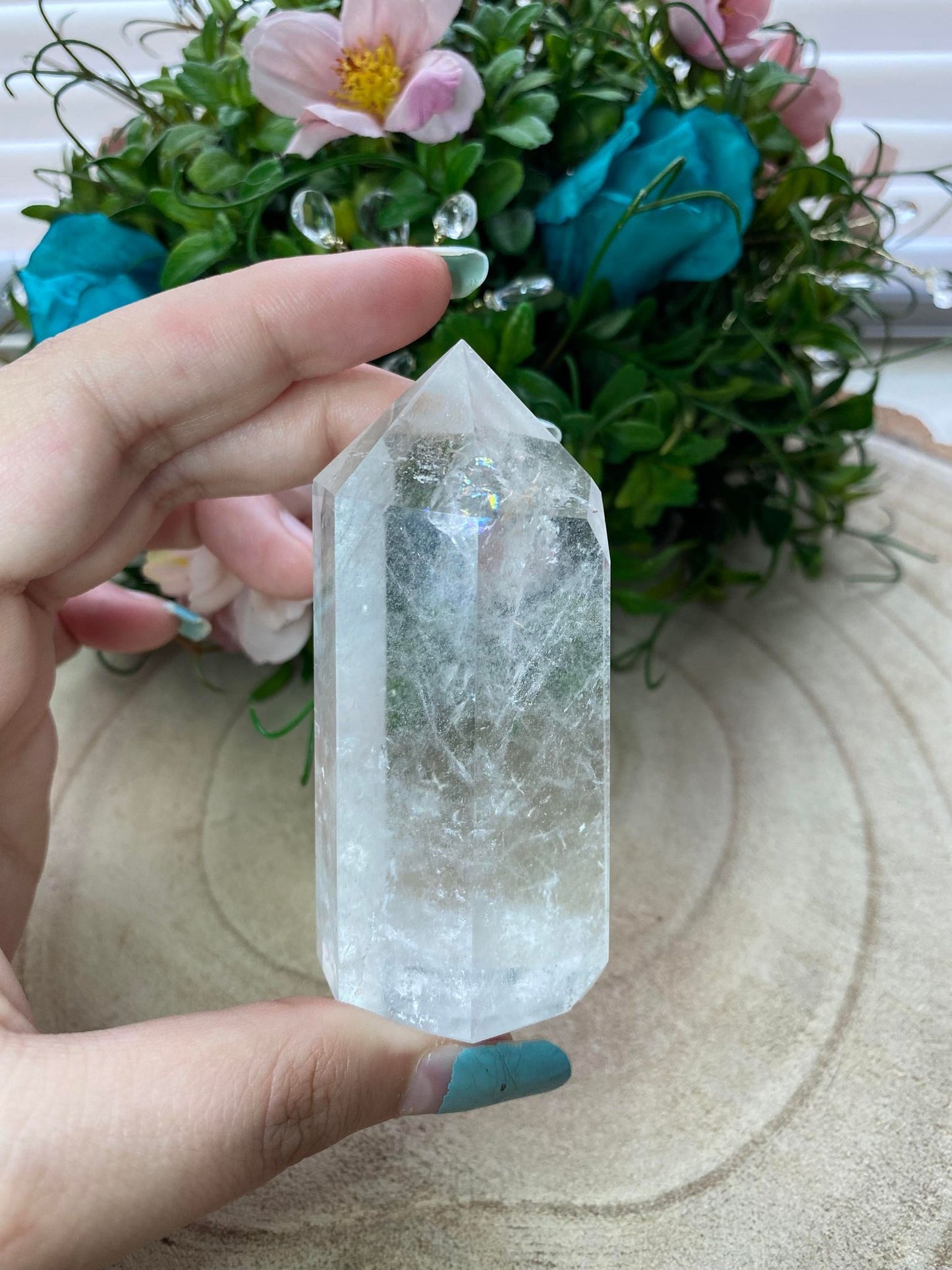 Clear Quartz Towers