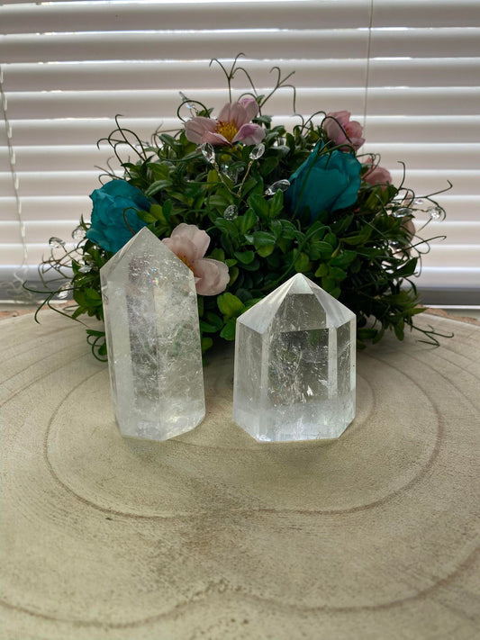 Clear Quartz Towers