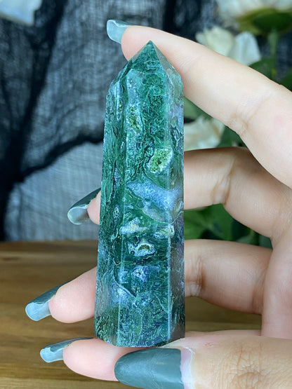 Moss Agate Towers