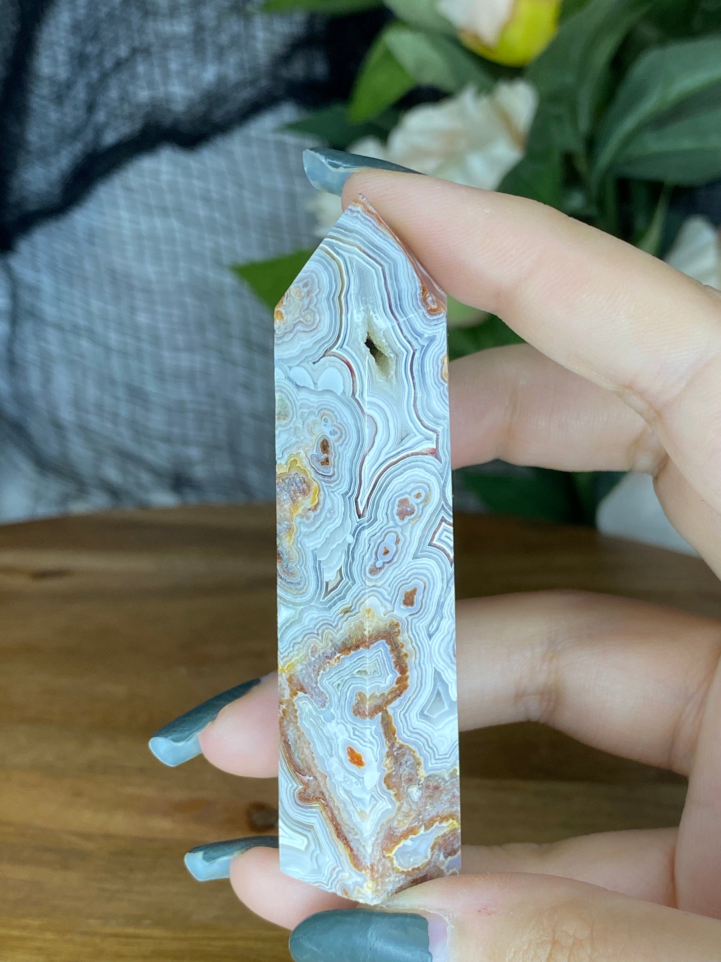 Mexican Crazy Lace Agate Towers