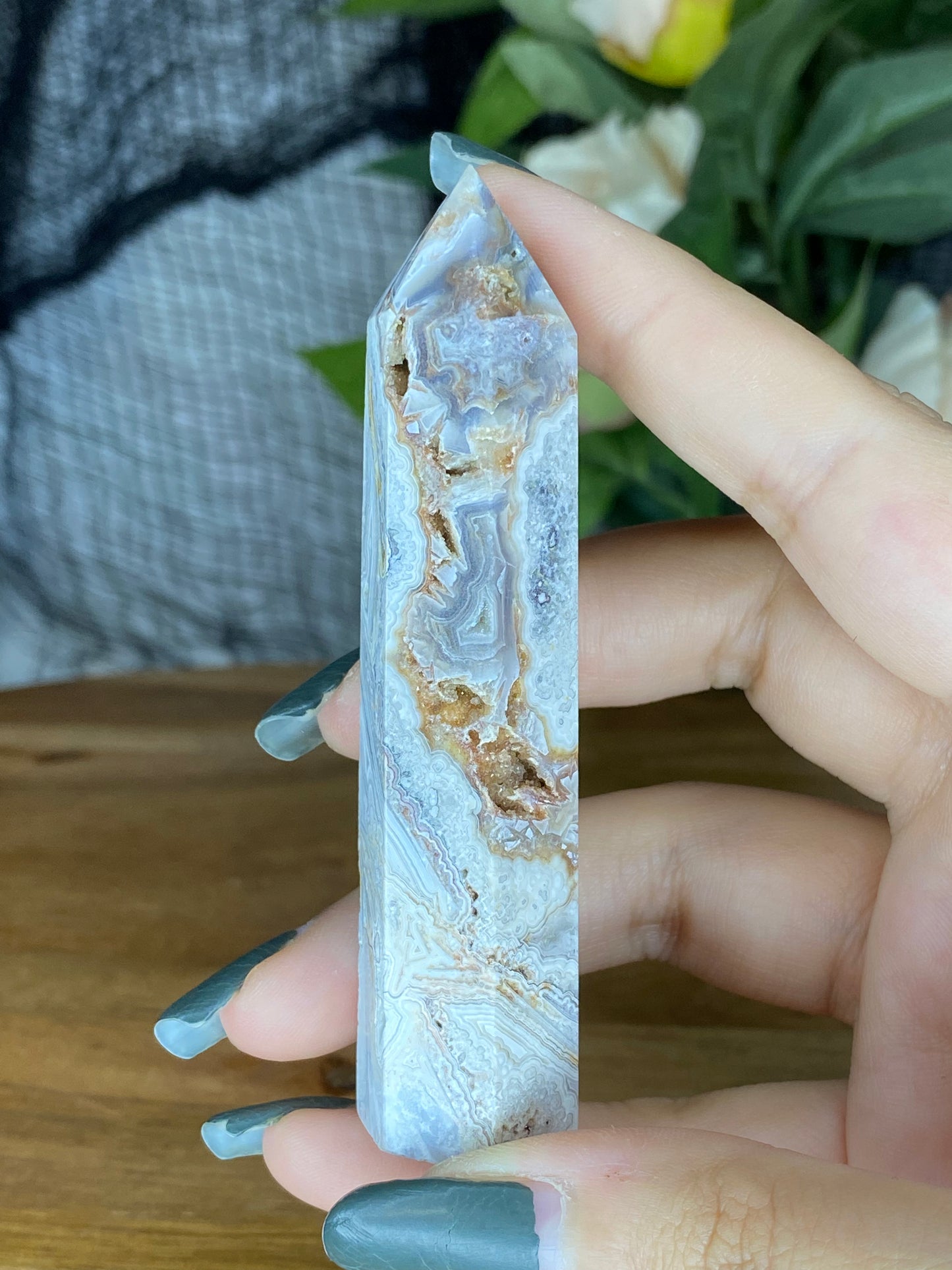 Mexican Crazy Lace Agate Towers