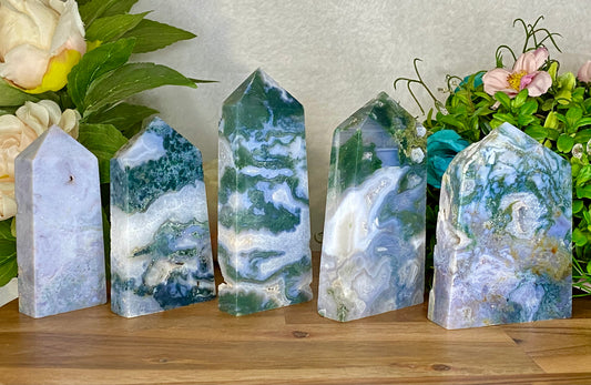 Moss Agate Towers