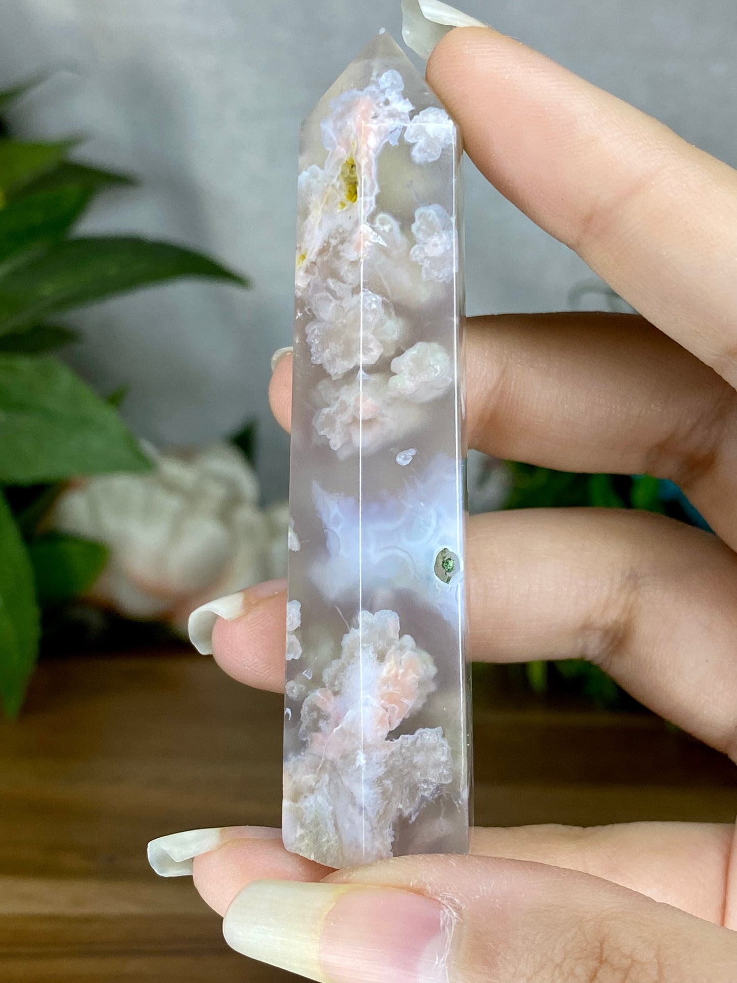 High Quality Flower Agate Towers (F-J)