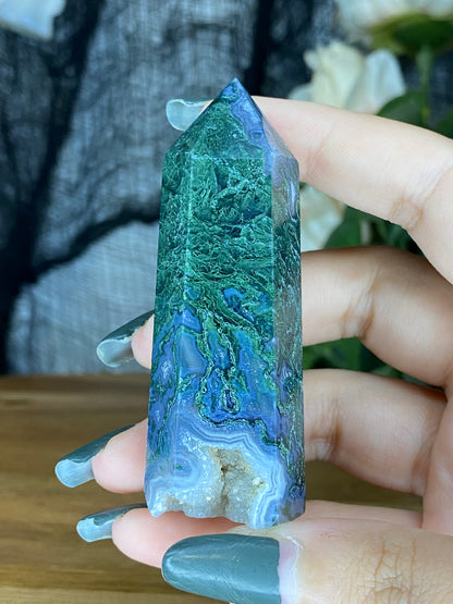 Moss Agate Towers