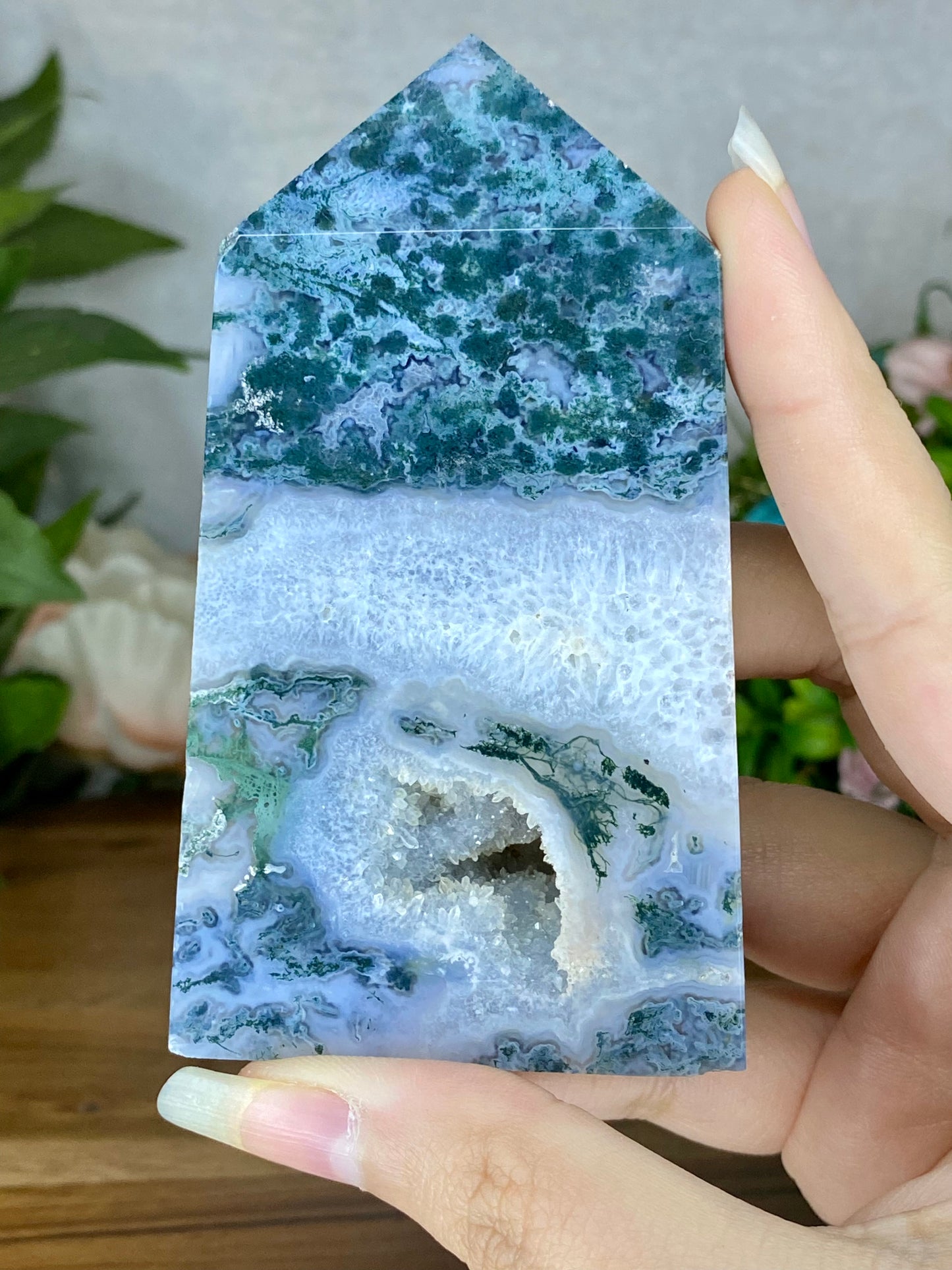 Moss Agate Towers