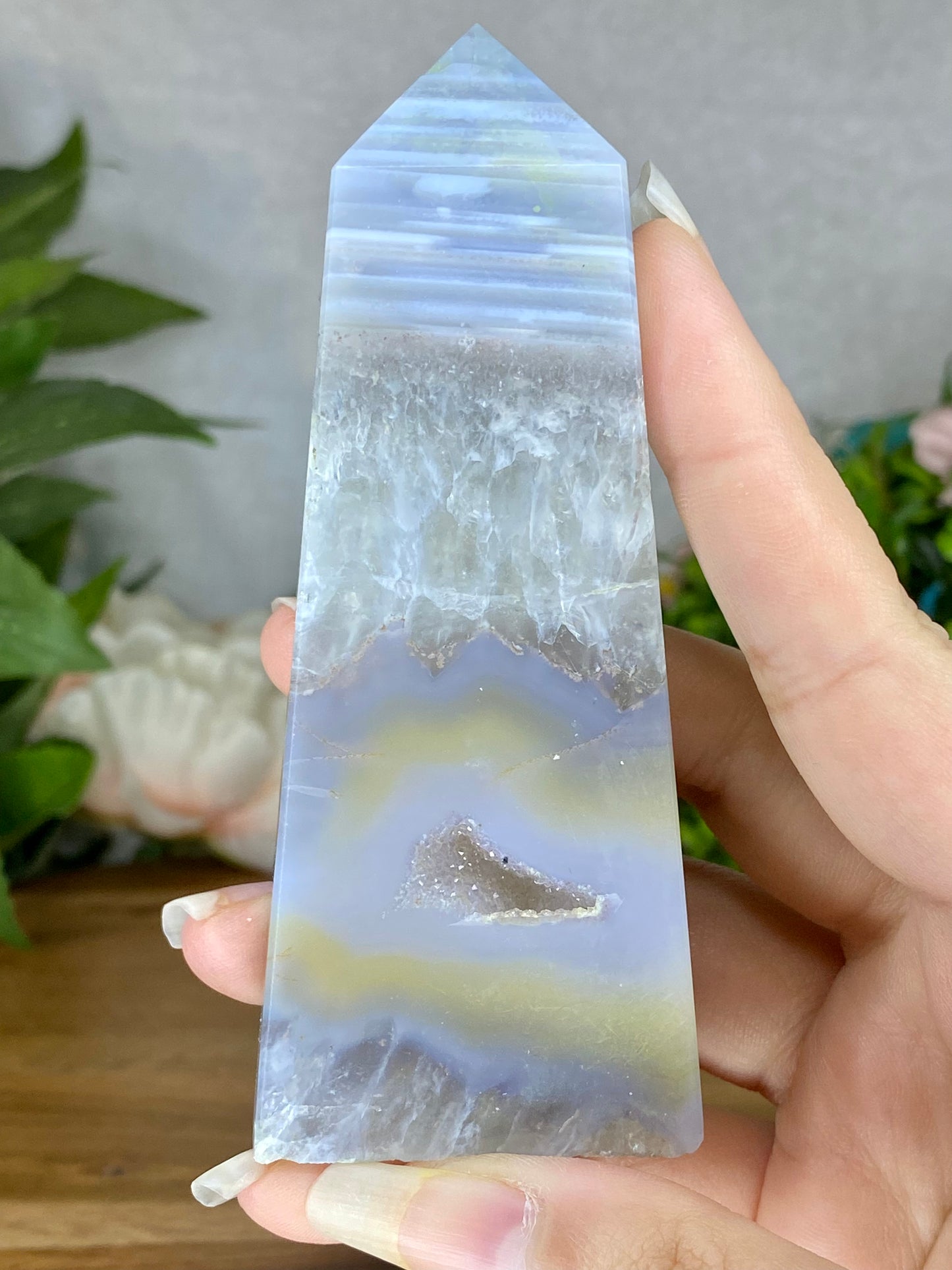 Druzy Agate Towers (E-H)