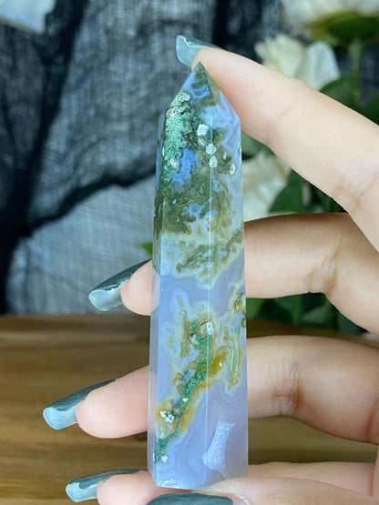 Moss Agate Towers