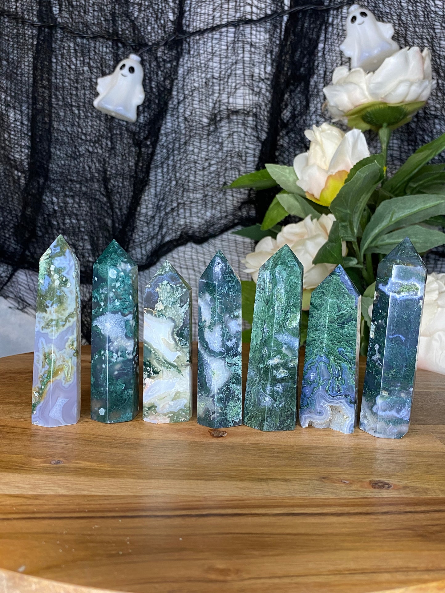 Moss Agate Towers