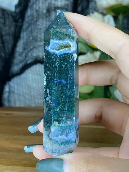 Moss Agate Towers