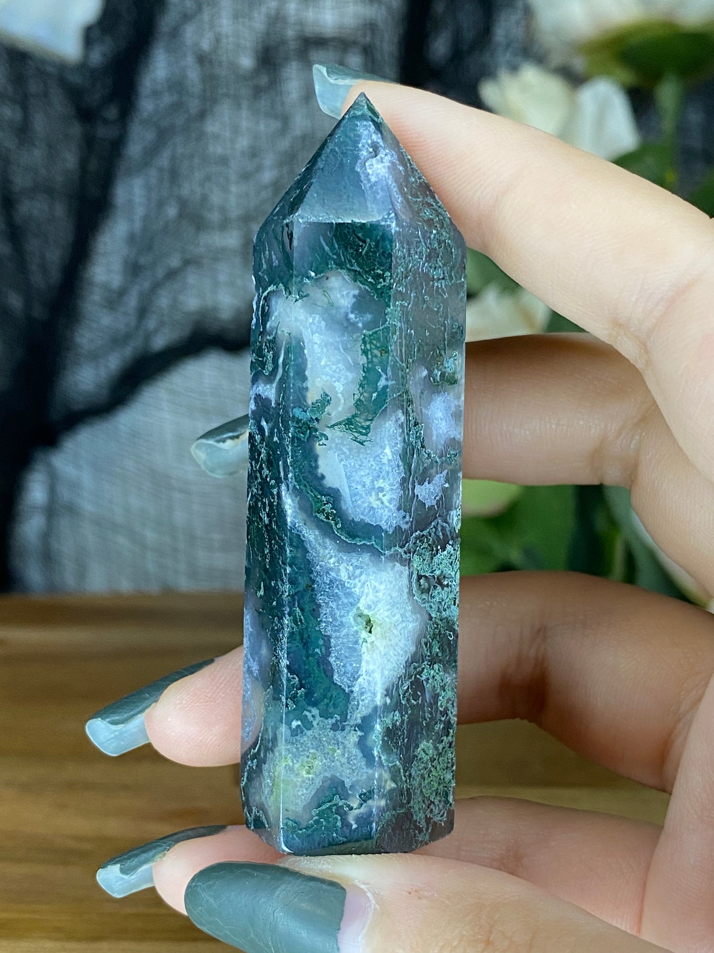 Moss Agate Towers