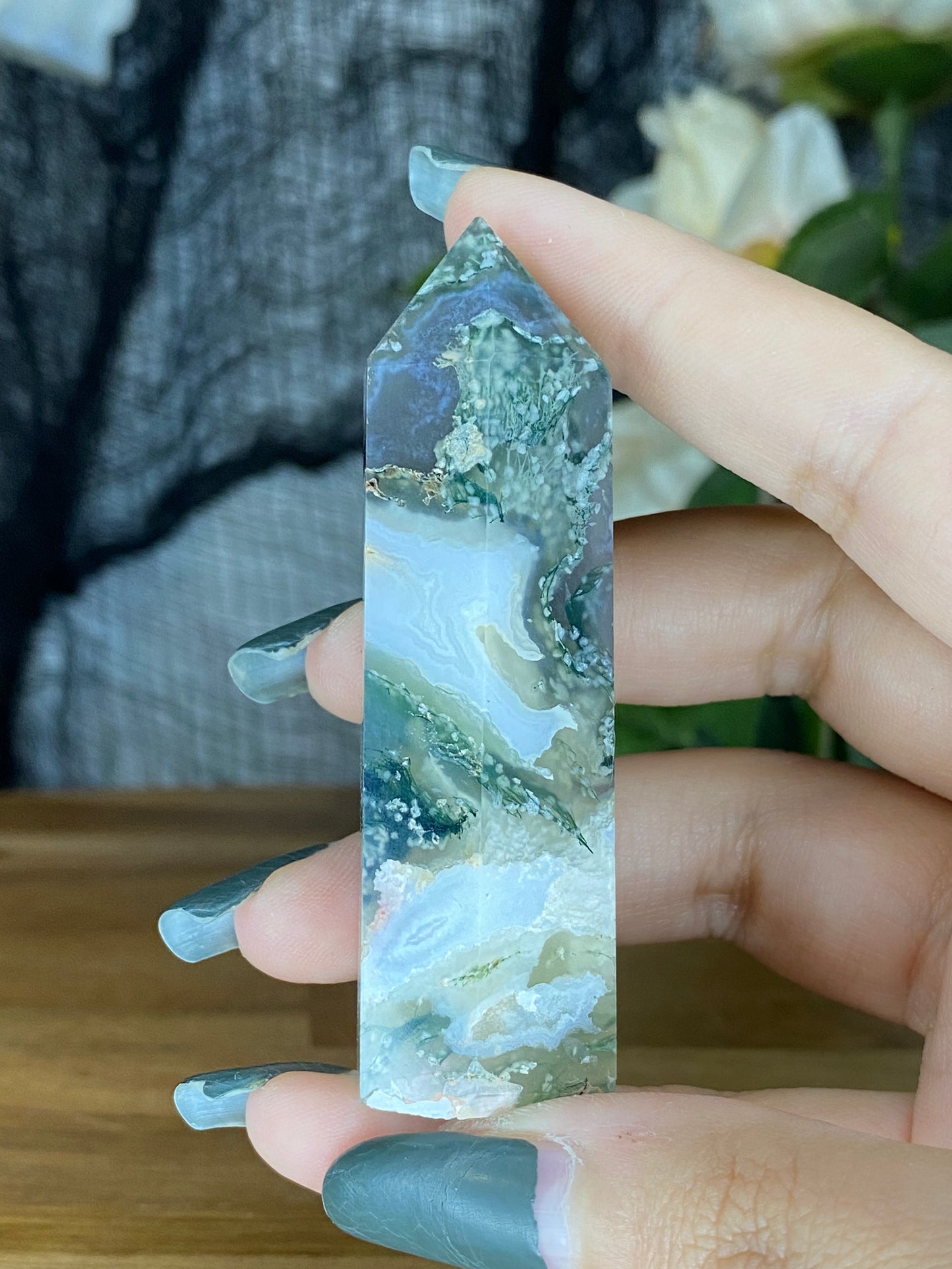 Moss Agate Towers