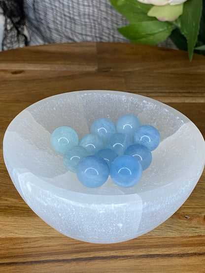 Aquamarine Spheres