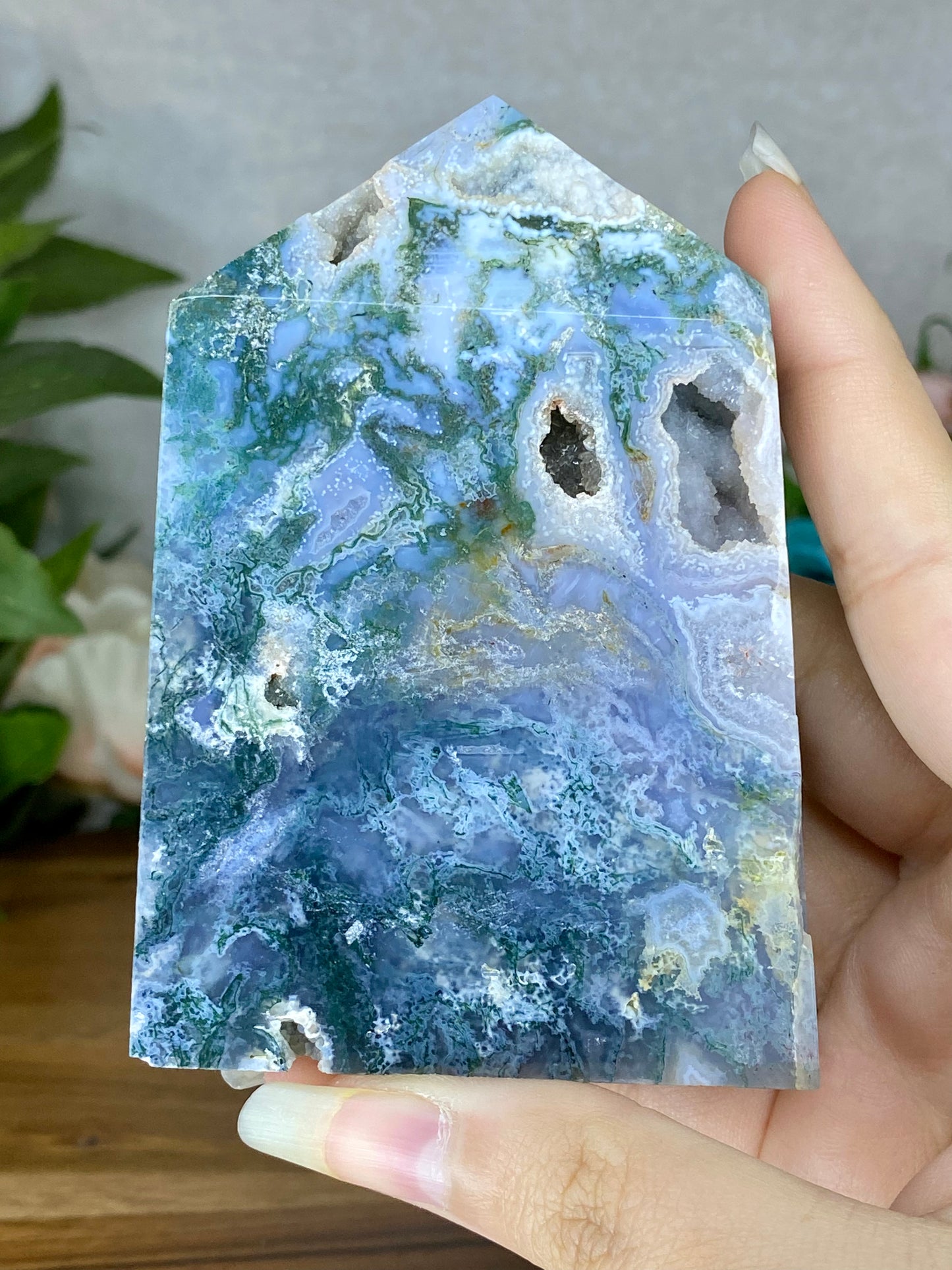 Moss Agate Towers