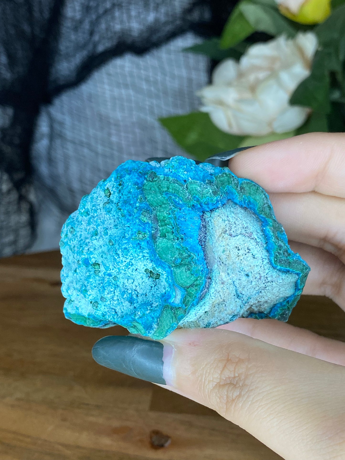 Chrysocolla/Malachite Raw Specimen