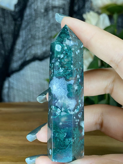 Moss Agate Towers