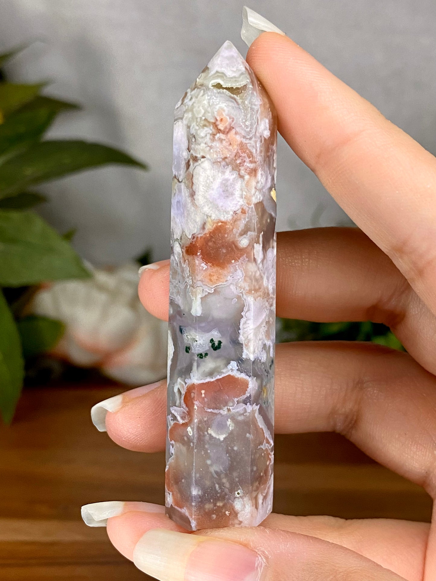 High Quality Flower Agate Towers (F-J)