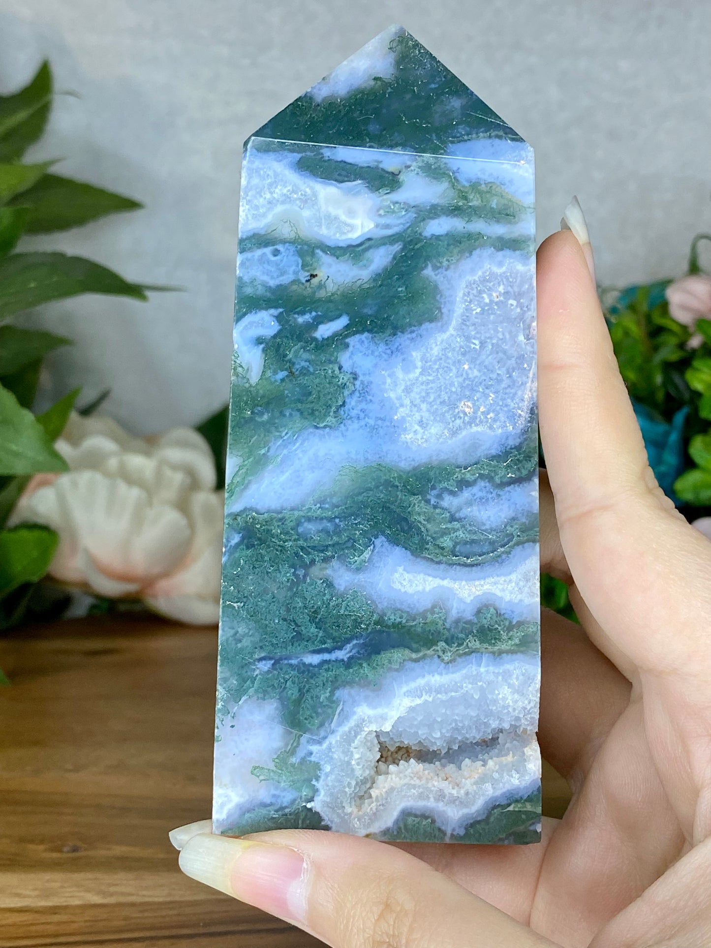 Moss Agate Towers